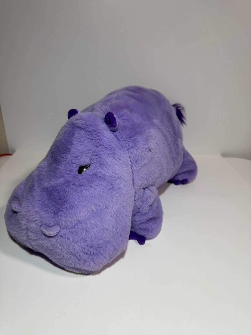 Purple Hippo Plush Giggle Scape - 16”
